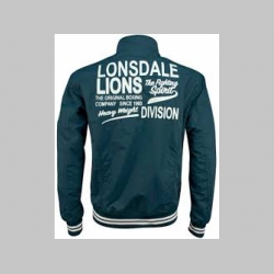 Lonsdale, modrá pánska lahká, mierne zateplená zimná bunda THOMSON, nepremokavá 100%polyamid
